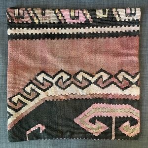 Turkish Kilim Pillow Cover 16x16 Brand New